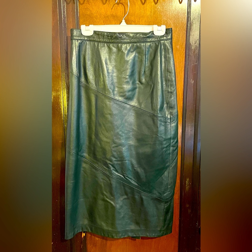 Siena New York Leather Skirt